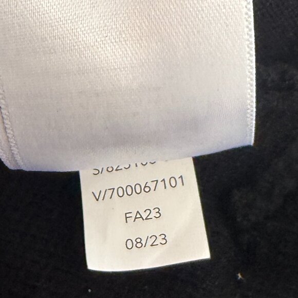 Athleta Sequoia Sweater XS black full zip bomber jacket - Picture 10 of 11